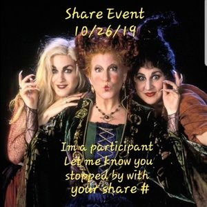 Share event I’m number 65!!